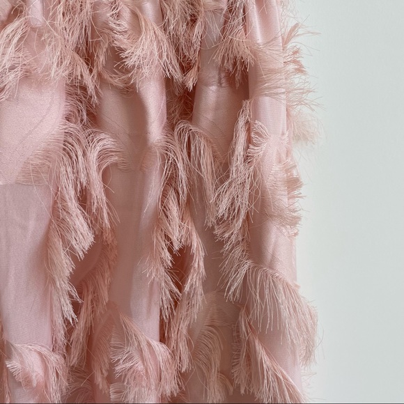 Feathered Midi Skirt - Picture 11 of 11